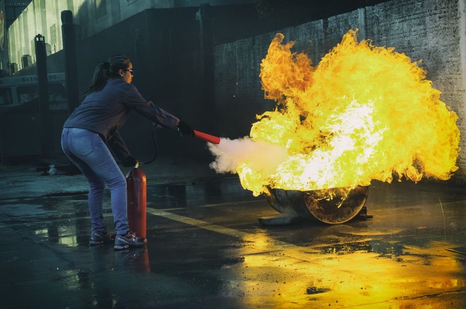 Fire Extinguisher 4kg ABC